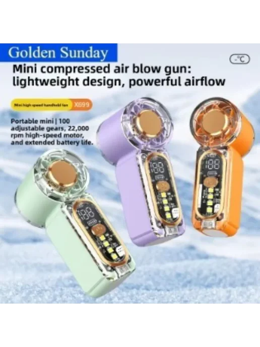 Golden Sunday USB-вентилятор light green, зеленый, фото 2