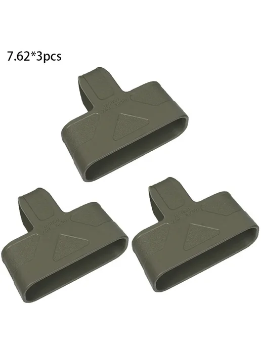 Нет бренда Тактические резиновые петли для магазинов 7.62-OD-3PCS, серый