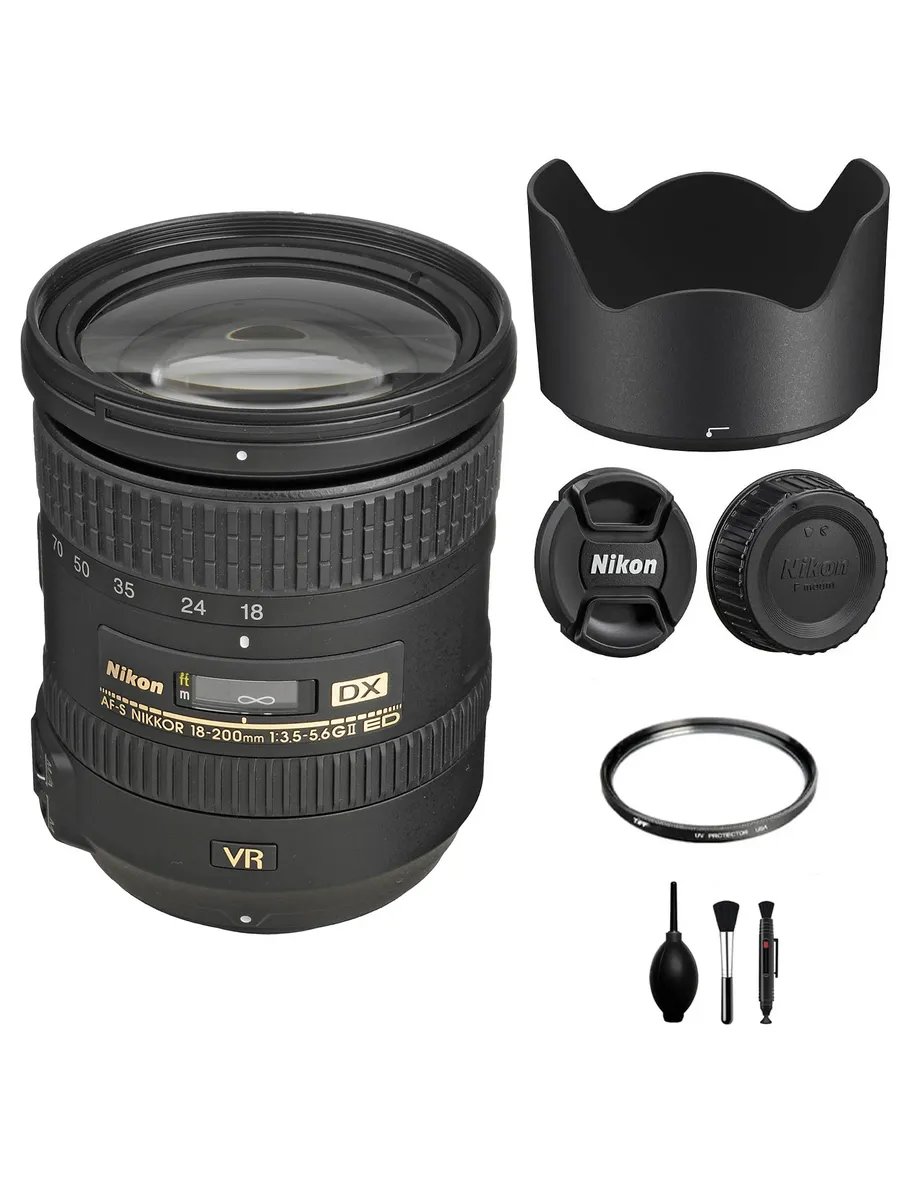 nikon AF-S DX Nikkor 18-200mm F 3.5-5.6G ED VR II