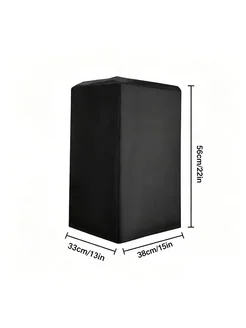 JETTING Черный чехол для колонки 38x42x67cm