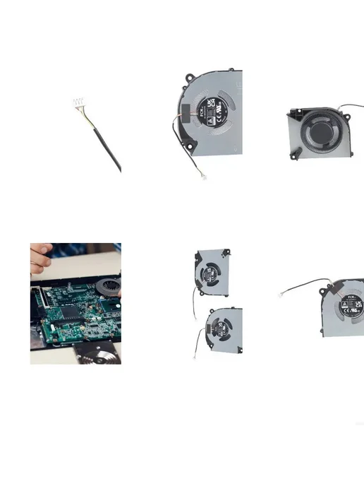 Нет бренда Металлический вентилятор охлаждения CPU GPU, вариант, фото 2
