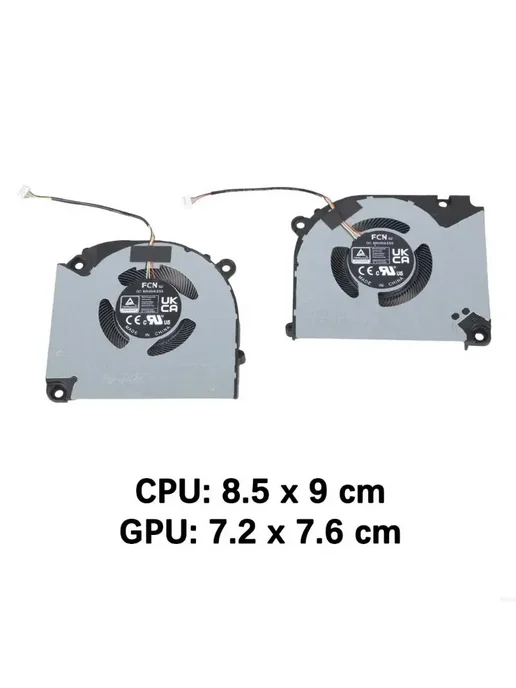 Нет бренда Металлический вентилятор охлаждения CPU GPU, вариант, фото 4