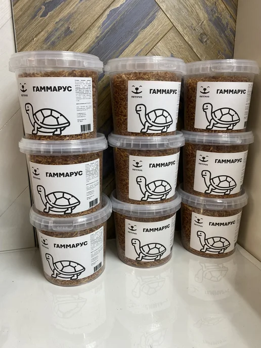 PETGROUP Гаммарус отборный просеянный 1000мл, 1000 мл, фото 5