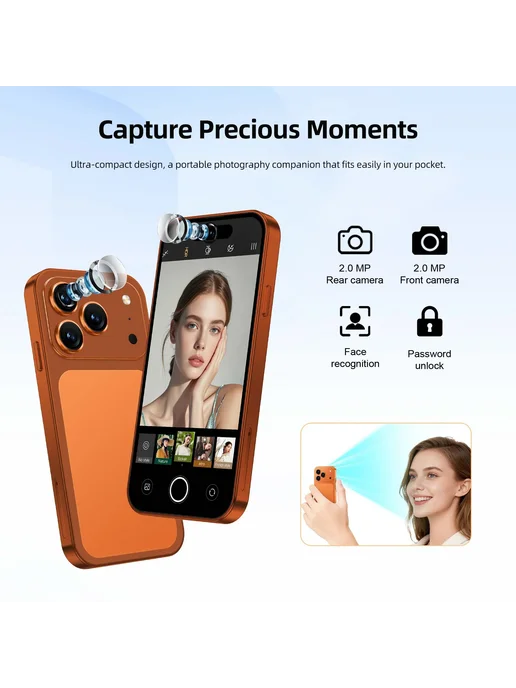 Смартфон SERVO S4pro Mini Pocket 2/16 ГБ, черный, фото 6