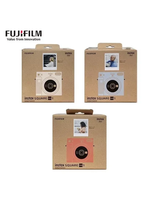 FUJIFILM Instax Square SQ1 Chalk White, белый, фото 2