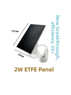 Нет бренда Солнечная панель ETFE для уличных камер 2W-5.7V