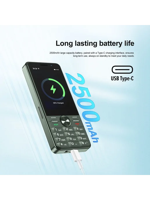 Смартфон SERVO F25pro Pocket 2/16 ГБ, черный, фото 7
