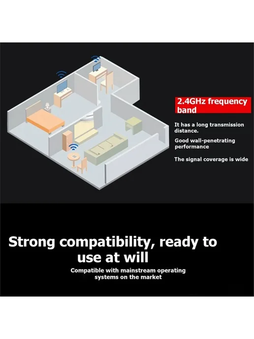 Нет бренда Мини USB Wi-Fi адаптер 150 Мбит с RTL8188, вариант, фото 3