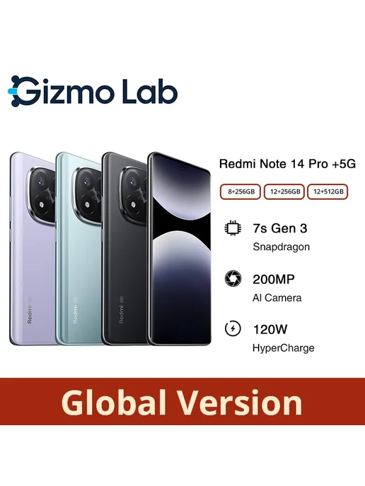 Смартфон Xiaomi Redmi Note 14 Pro Plus 12/512 ГБ, голубой, фото 2