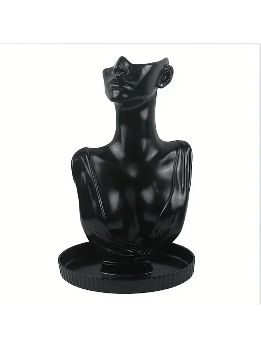 Нет бренда Подставка украшений пластик Black, белый, фото 4