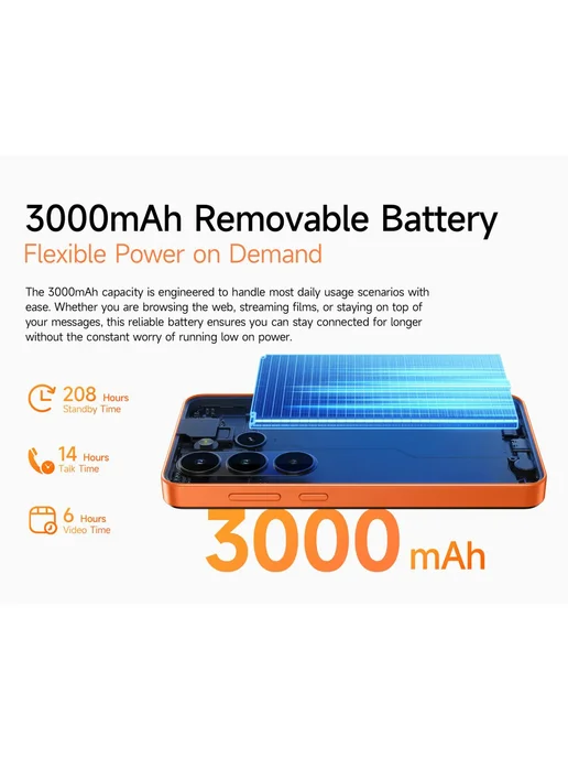 Смартфон Ulefone Note 22 3/32 ГБ, черный, фото 6