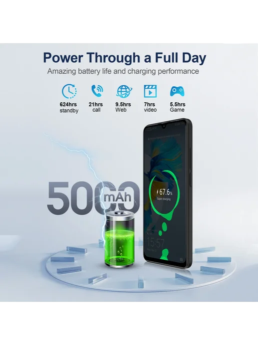 Смартфон HOTWAV Invens Note 17P Version 4/64 ГБ, черный, фото 4