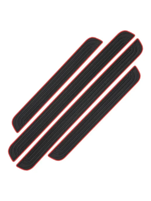 Резиновые накладки на пороги автомобиля 4pcs, 4 шт
