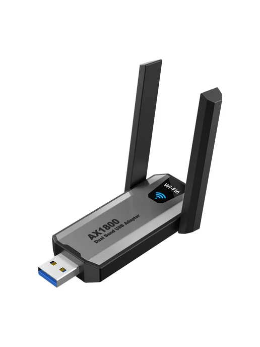 Беспроводной USB 3.0 адаптер Wi-Fi 1800М для быстрого соедин, 1800 м, фото 4