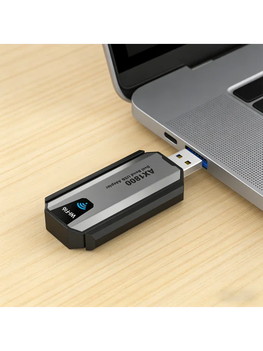 Беспроводной USB 3.0 адаптер Wi-Fi 1800М для быстрого соедин, 1800 м, фото 6