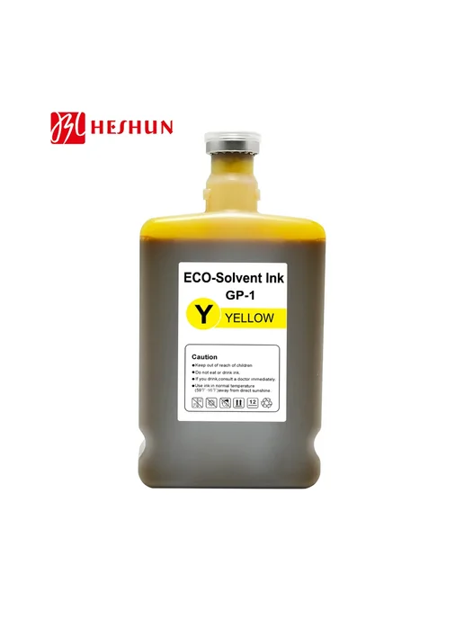 HESHUN Чернила Экосольвент Magenta, 1000 мл, Розовый, 1 л, фото 2