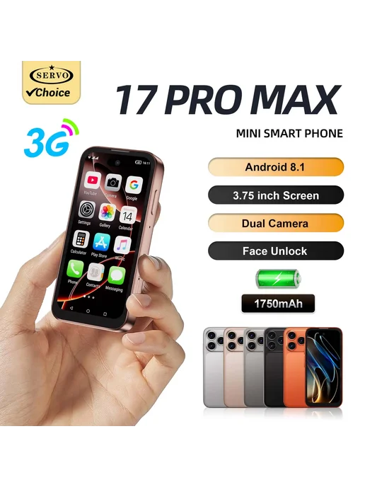 Смартфон SERVO 17pro Max 1/16 ГБ, серый, фото 2