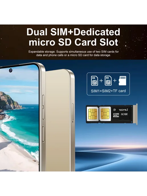 Смартфон iVMi Vision Xs26 Ultra 4/32 ГБ, желтый, фото 3
