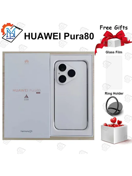 Смартфон HUAWEI Pura 80 12/256 ГБ, зеленый, фото 2