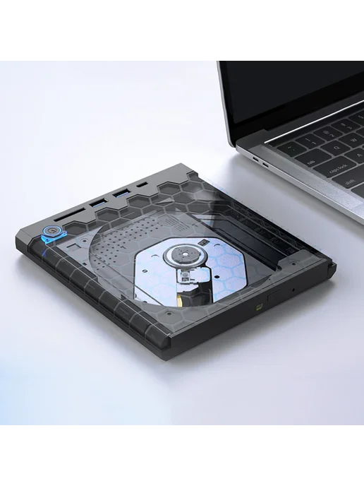 Нет бренда Внешний оптический привод USB 3.0 Type-C, вариант, фото 4
