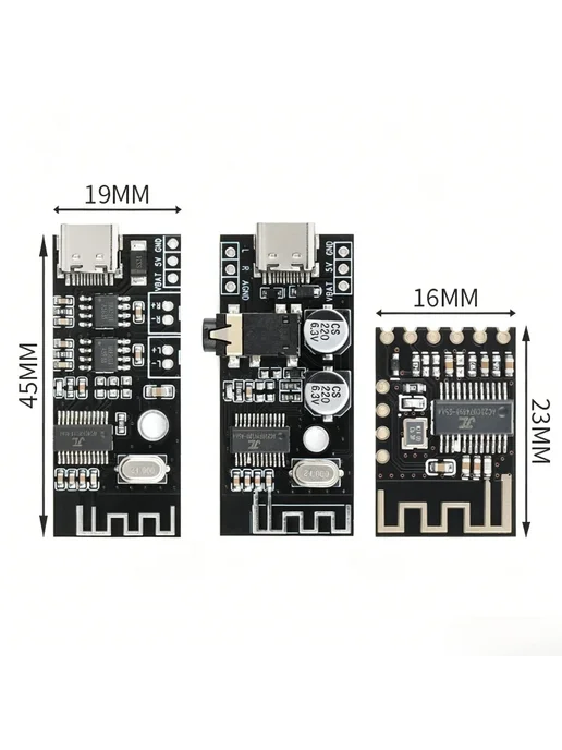 CHUYONG M28 Bluetooth аудио модуль Type-C, синий, фото 3