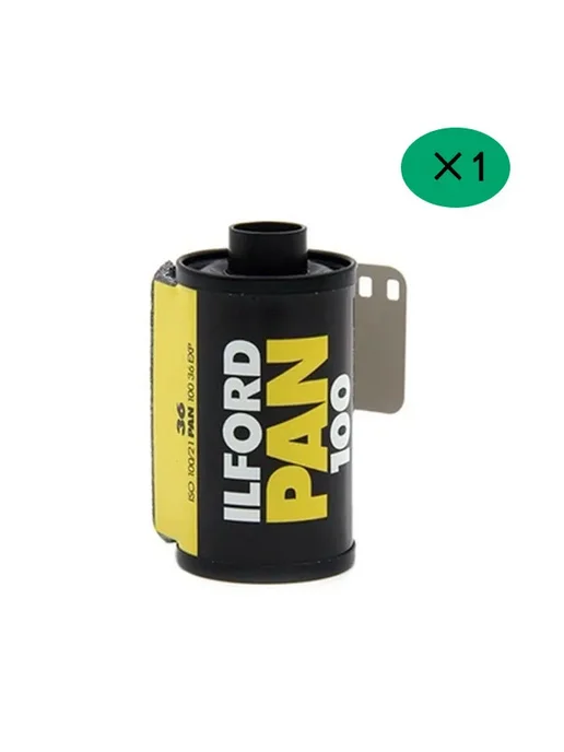 Нет бренда ILFORD PAN 100 Черно-белая пленка 36 кадров рулон, черный