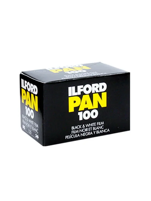 Нет бренда ILFORD PAN 100 Черно-белая пленка 36 кадров рулон, черный, фото 4