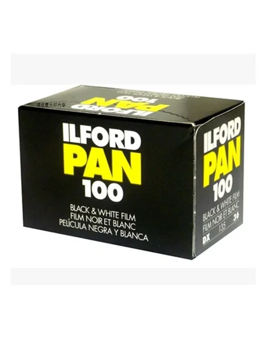 Нет бренда ILFORD PAN 100 Черно-белая пленка 36 кадров рулон, черный, фото 7