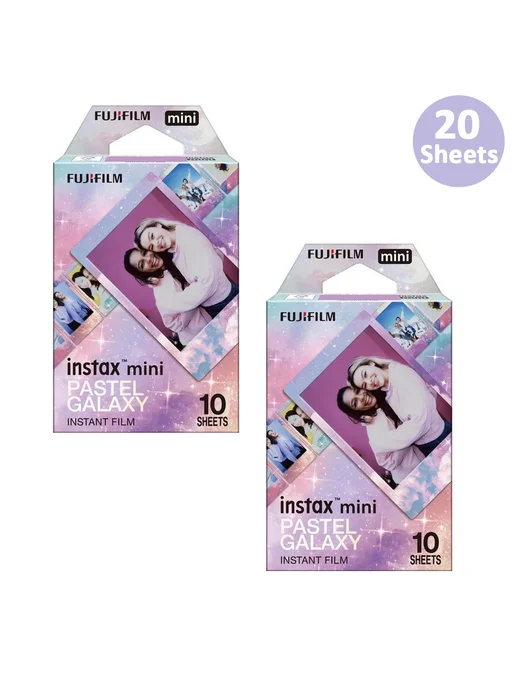 FUJIFILM Пленка Instax Mini Galaxy, фиолетовый