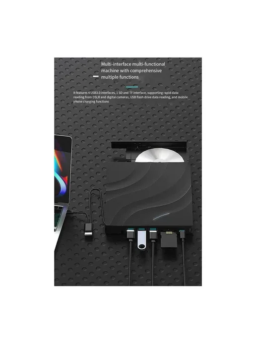Нет бренда Внешний оптический привод T23C USB 3.0, вариант, фото 2