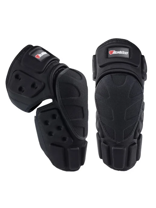 HEROBIKER Наколенники Для Мотокросса, Черные, Защитное Снаря, черный, фото 4