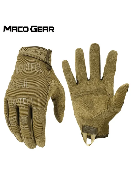 macogear Тактические Велосипедные Перчатки, черный, фото 2