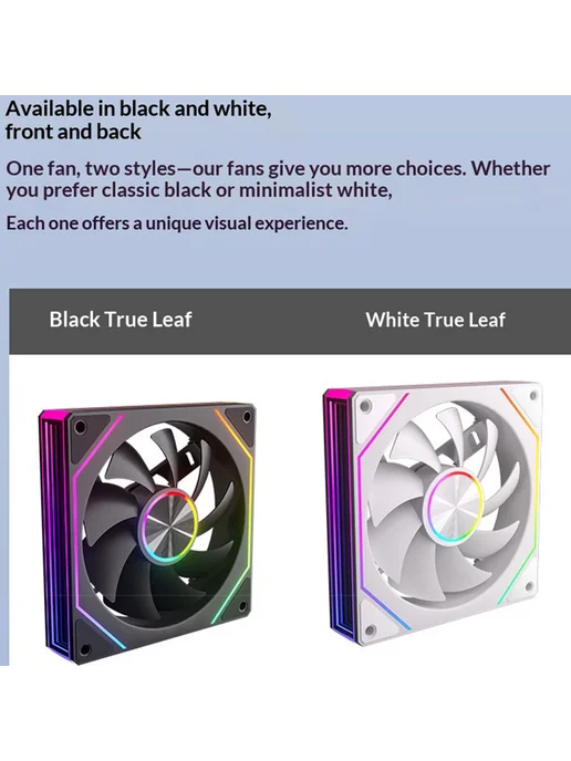 Нет бренда Вентилятор PRISM 8PRO A-RGB Black Reverse 3PCS, 5 шт, фото 5