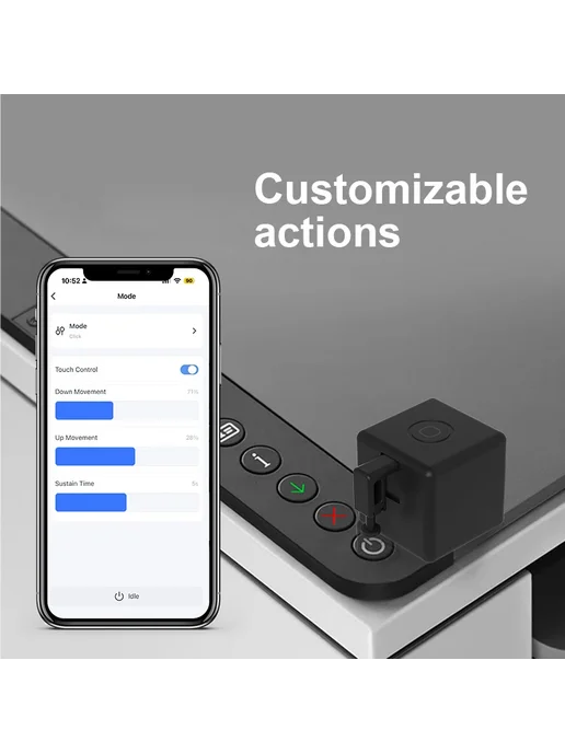 Erilles Умный переключатель Fingerbot (Bluetooth) БЕЛЫЙ, белый, фото 5