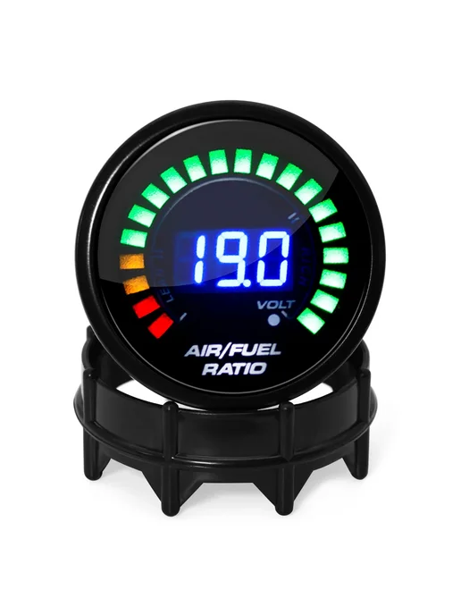 RYSJM Датчик Air Fuel Ratio 52мм, 12В, цифровой, черный, черный
