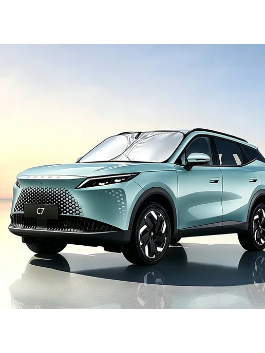 AULLCARSON Для Omoda C7 2025-2026 Новая Солнцезащитная Шторка на Лобов, вариант, фото 2