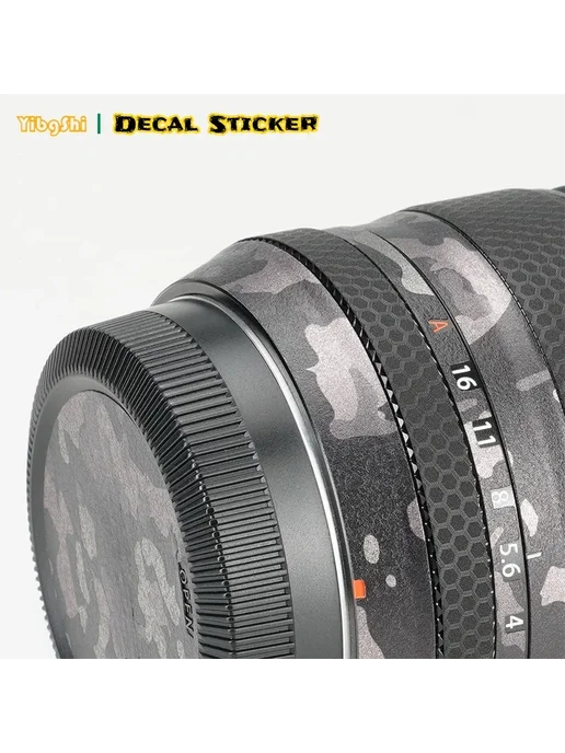 Daoyiyee Пленка Fujifilm XF 35mm F1.4 R Snake Scale Black, черный, фото 5