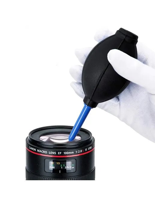 Нет бренда Набор для чистки камер 3 в 1 Sony Fujifilm Nikon Canon, черный, фото 3