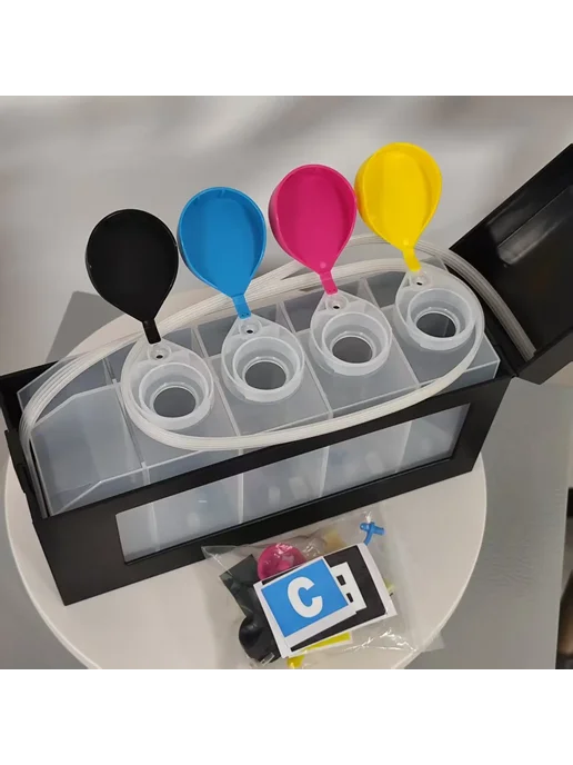 szsanhe Чернильная система CISS для Epson HP Canon Brother R, черный, фото 4