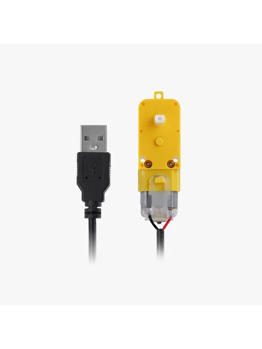 SNQP Редукторный двигатель TT DC5V59RPM для 3D-принтеров Bambu La, желтый