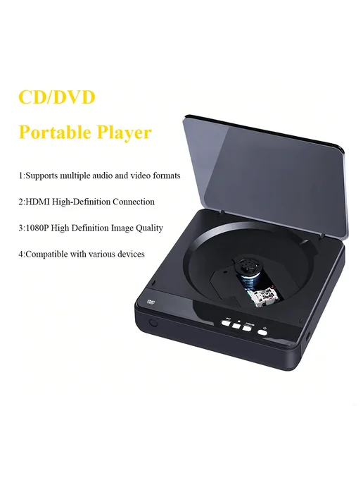 Gliymeus Портативный DVD-плеер DVP-3G, 3 г, фото 2