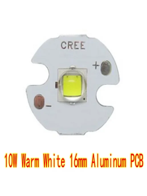 XGJY Светодиодный чип 10W 6500K White 16mm PCB, 10 Вт, фото 5