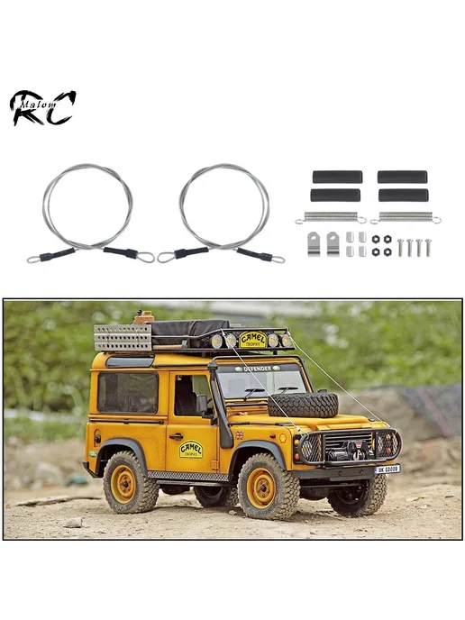 MALOM RC Стальной подъемник капота двигателя для RC Crawler Truck SCX, вариант