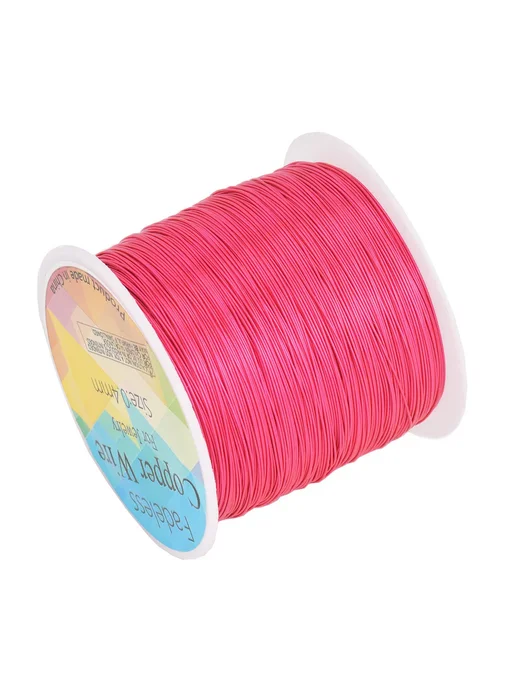 moonrise Медная проволока Rose Red, 28 26 24 калибра, розовый, розовый