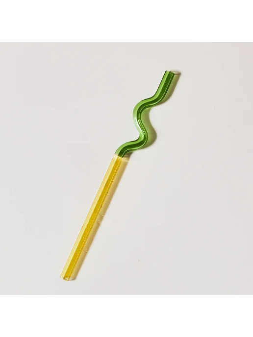 Floriddle Decor Стеклянные соломинки 1pc twsit straw, вариант