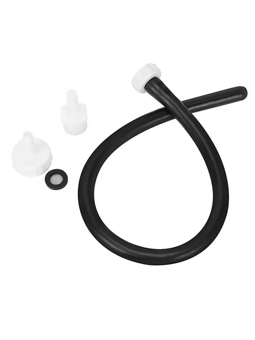 Нет бренда Силиконовый шланг для биде BLACK 150cm, черный, фото 6