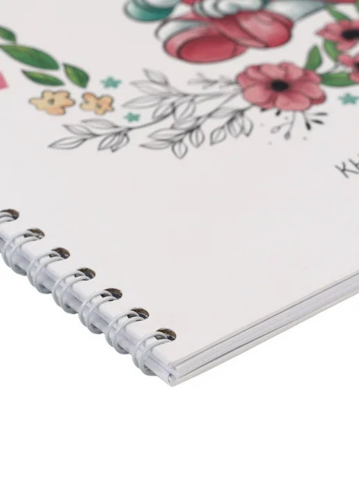Нет бренда Гостевая книга с пружиной, 21.7х21 см, 21.7x21 см, фото 7