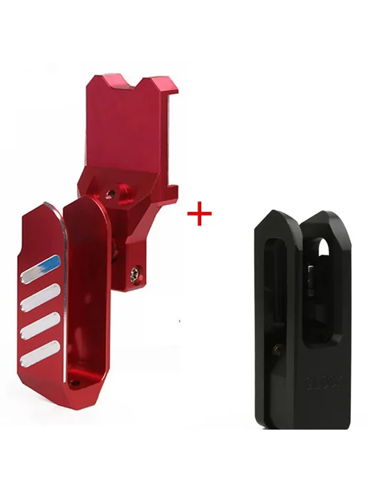 SPIRIT TACTICAL IPSC кобура Glock 1911 оранжевый золотой SET, черный, фото 2