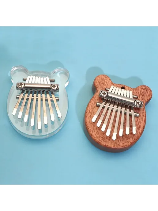 Нет бренда 8 Key Mini Kalimba Thumb Piano 5, вариант, фото 4