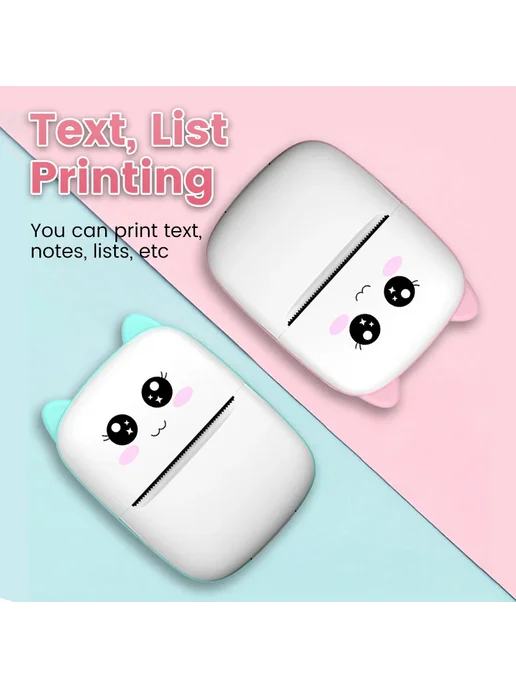 ELOUGH Термопринтер Белый, BG 9Roll Multi Paper, белый, фото 3
